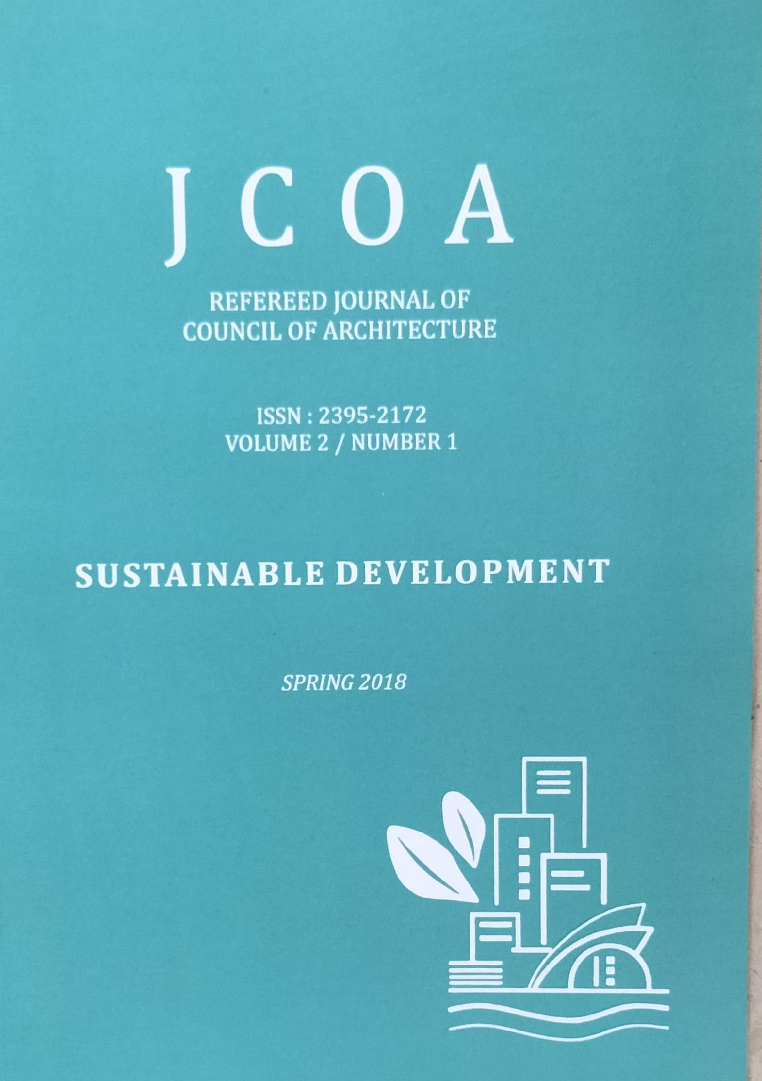 jcoa-refereed-journal-of-council-of-architecture-sustainable